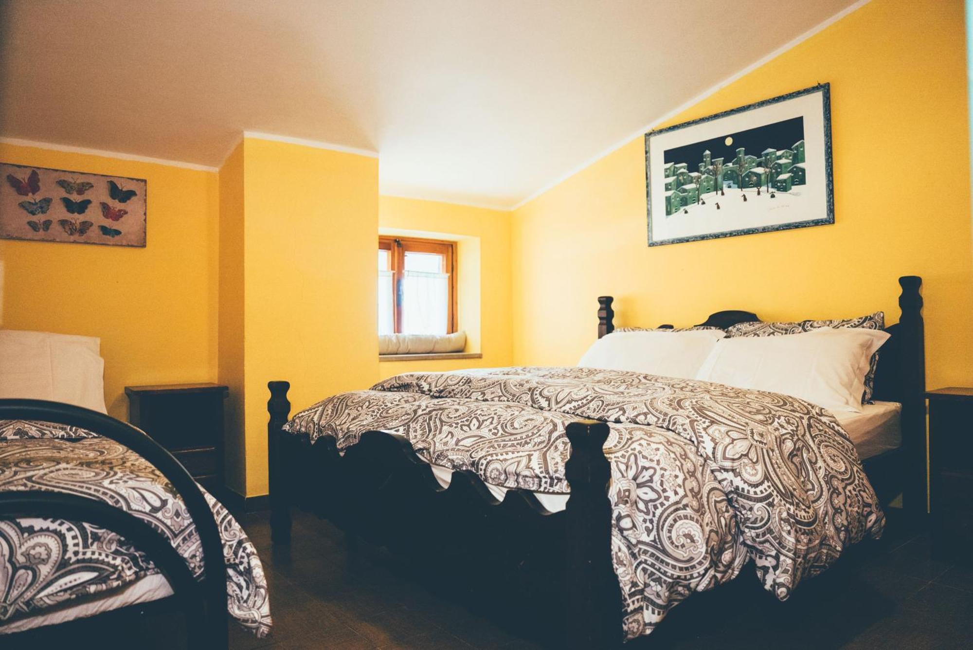 Ferienwohnung Casa Franca Trilocale Argentera Exterior foto